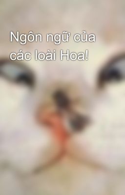 Ngôn ngữ của các loài Hoa!