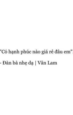 Người có tình, xin hãy về với nhau 