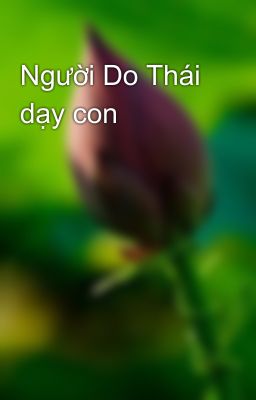 Người Do Thái dạy con