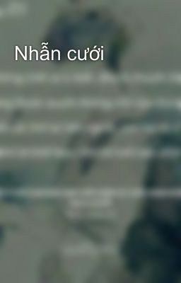 Nhẫn cưới