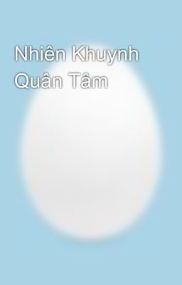 Nhiên Khuynh Quân Tâm