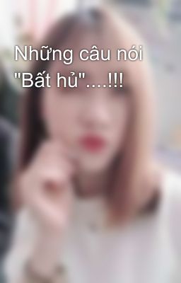 Những câu nói 