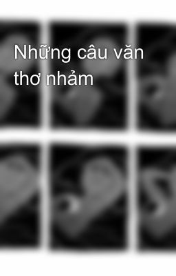 Những câu văn thơ nhảm