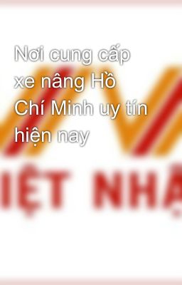 Nơi cung cấp xe nâng Hồ Chí Minh uy tín hiện nay