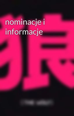 nominacje i informacje