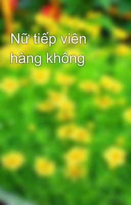 Nữ tiếp viên hàng không