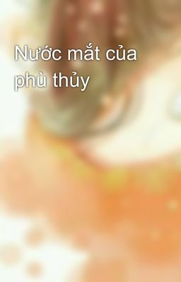 Nước mắt của phù thủy