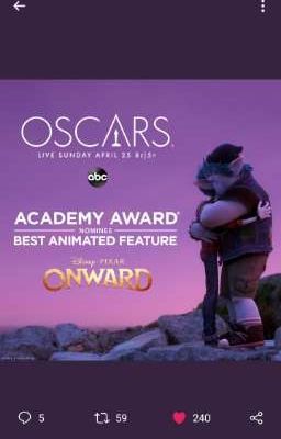 Onward: Nominación del Oscar