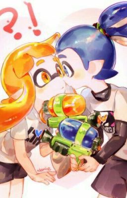 Orange X Blue ; a Splatoon fanfiction