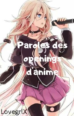 🎵 Paroles des openings d'anime 🎵