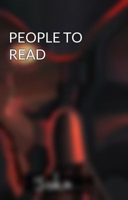 PEOPLE TO READ