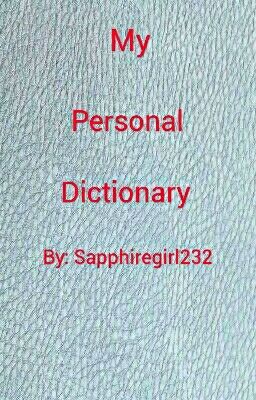 Personal Dictionary