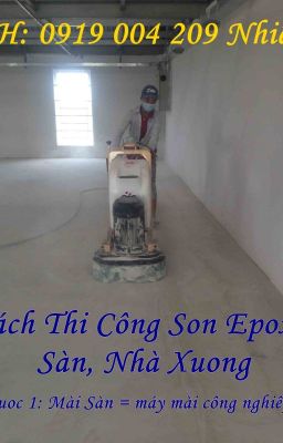 PHAN GIA PHÚC THI CÔNG SƠN SÀN EPOXY KCC GIÁ RẺ NHẤT HÀ NỘI