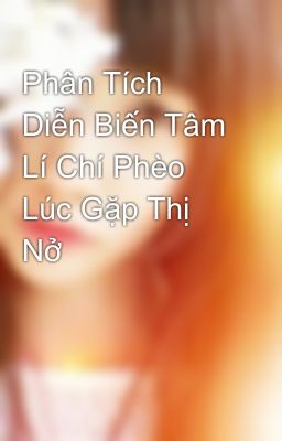 Phân Tích Diễn Biến Tâm Lí Chí Phèo Lúc Gặp Thị Nở