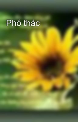 Phó thác