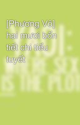 [Phương Vô] hai mươi bốn tiết chi tiểu tuyết