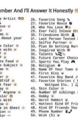 Pick a number and I'll answer