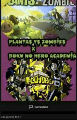 plantas vs zombies x Boku no hero academia