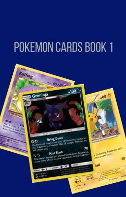 Pokemon Cards Book One