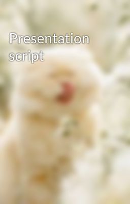 Presentation script