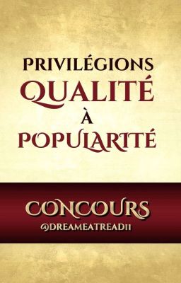 Privilégions Qualité à Popularité (3ème édition) 