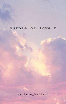 purple or love u || kim taehyung