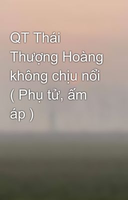 QT Thái Thượng Hoàng không chịu nổi ( Phụ tử, ấm áp )