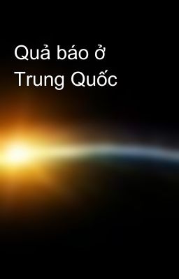 Quả báo ở Trung Quốc