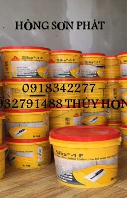 QUẬN TÂN BÌNH - GIÁ SIKA 1F CHỐNG THẤM SÂN THƯỢNG RẺ NHẤT - 0918342277