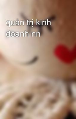 quản trị kinh doanh nn