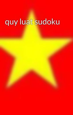 quy luat sudoku