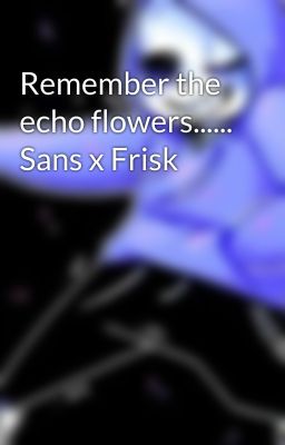 Remember the echo flowers...... Sans x Frisk