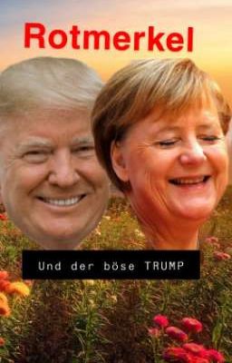 RotMerkel und der böse Trump