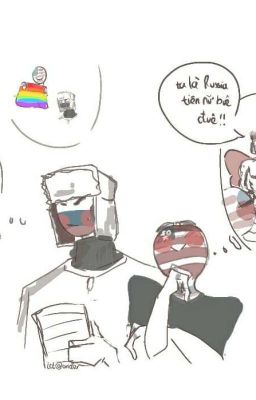 RUSSIA X AMERICA - Countryhumans