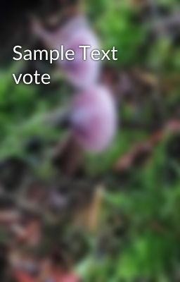 Sample Text vote