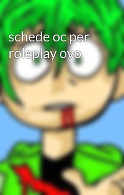 schede oc per roleplay ovo