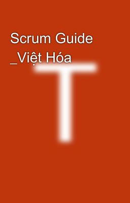 Scrum Guide _Việt Hóa