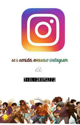 se i semidei avessero instagram