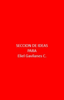 SECCION DE IDEAS PARA Eliel Gavilanes