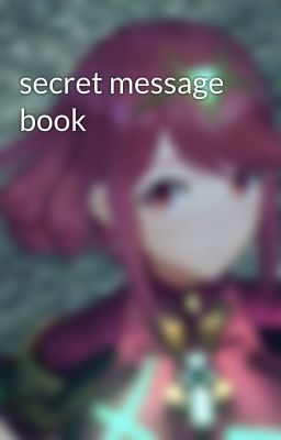 secret message book