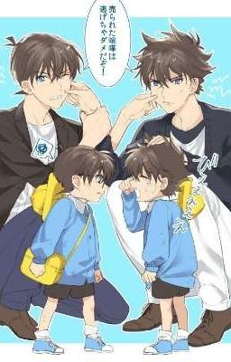 shinichi kudo x Kaitou kid 