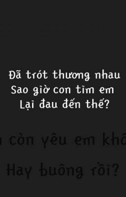 [Shortfic] Quay về với tao đi 