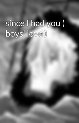 since I had you ( boys' love )