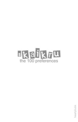 skaikru| the 100 preferences [ english ]