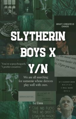 Slytherin boys x reader| ONE SHOT