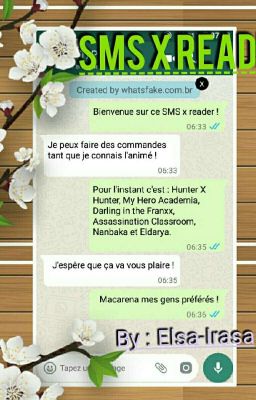 SMS x reader