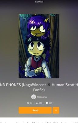 SNAKES AND PHONES! (Naga! Vincent X Human! Scott HighSchool Fanfic)