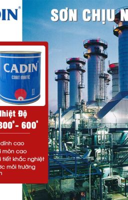 SƠN CHỊU NHIỆT ĐỘ CAO CADIN 600 ĐỘ GIÁ RẺ