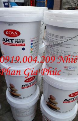 Sơn giả đá KOVA No.1524 giá rẻ cho công trình  09190 04 209