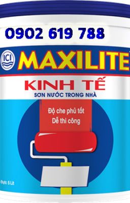 Sơn nước trong nhà Maxilite kinh tế giá cạnh tranh